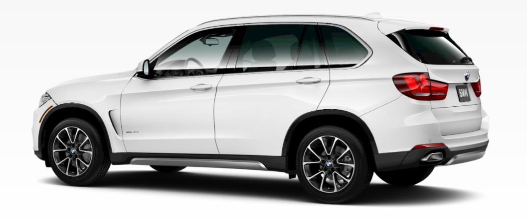 2018 BMW X5 Alpine White Rear Exterior 2018 BMW X5 Alpine White Rear Exterior